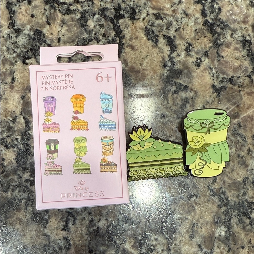 Loungefly Disney Princess Cake & Drink Blind Box Enamel Pin Hot Topic Exclusive
